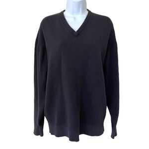 Glenbrae Spiral Sweater Size XL Merino Wool Blend Jumper Embroidered Logo *READ*